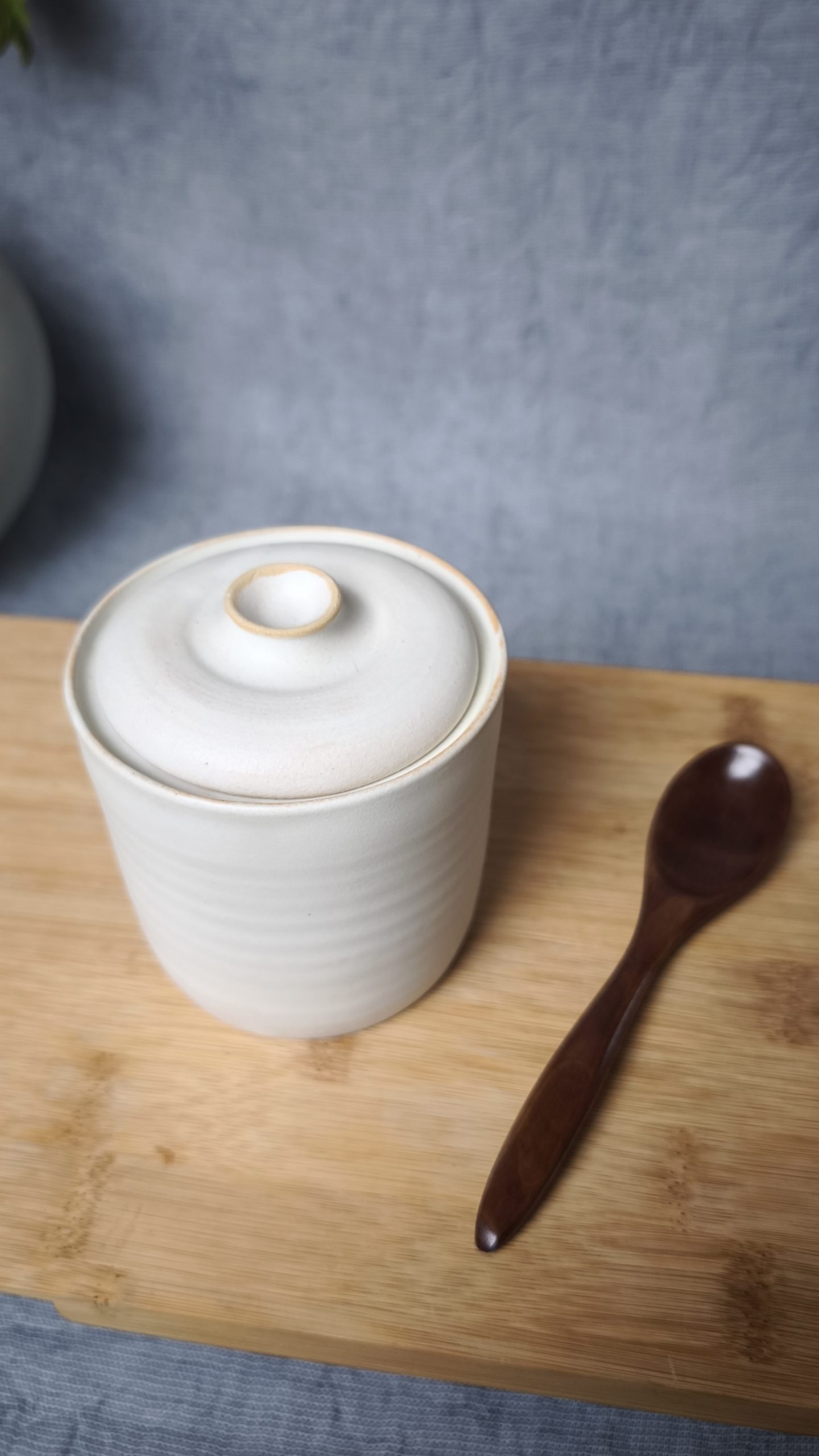 Jar with Lid – Salt & Stone - Image 3