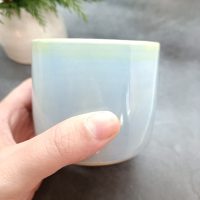 Straight Cup in Blue & Yellow - Image 2