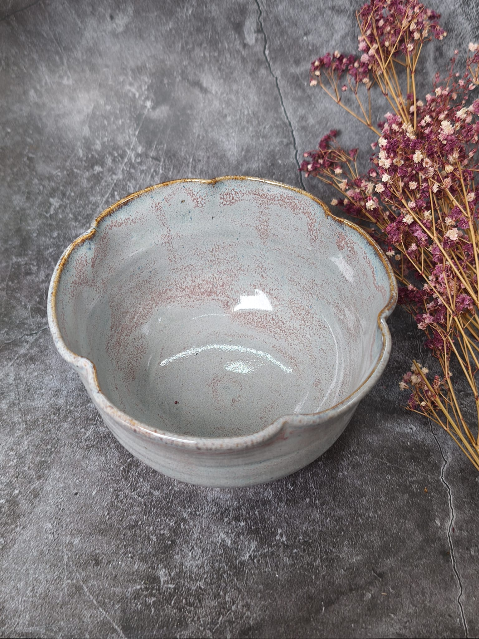 Blush Mist Flower Bowl - Image 2